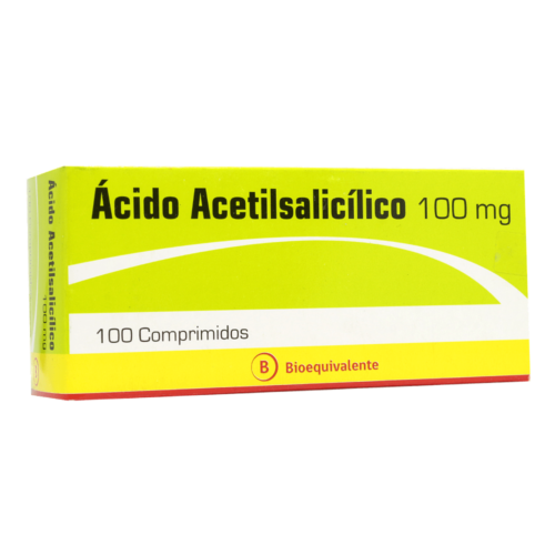 Acido Acetilsalicilico 100 MG, marca Opko Chile S.A.